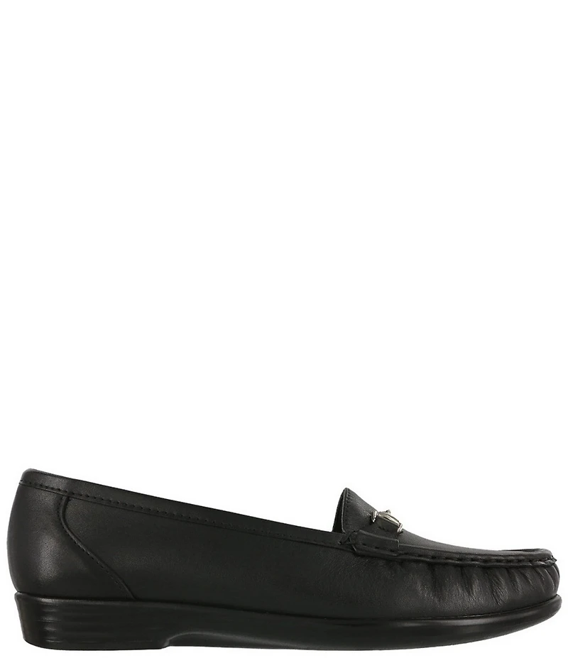 SAS Metro Leather Bit Buckle Loafers