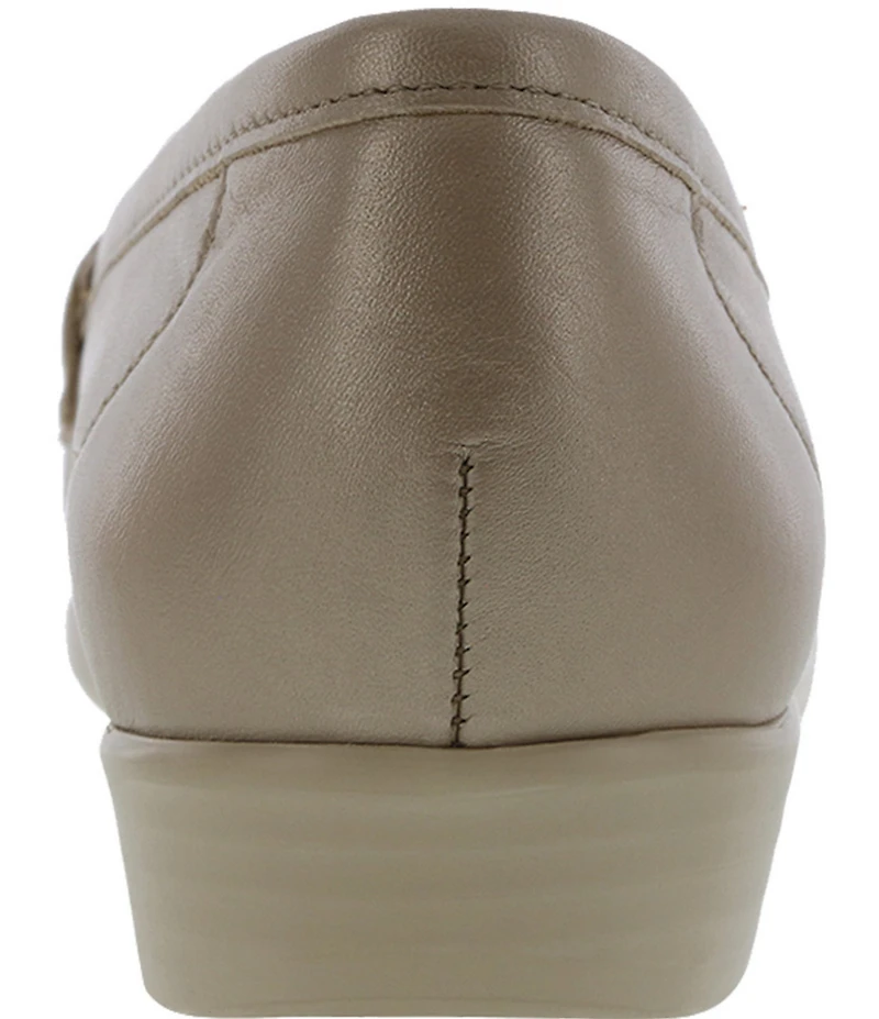 SAS Metro Link Leather Chain Detail Loafers