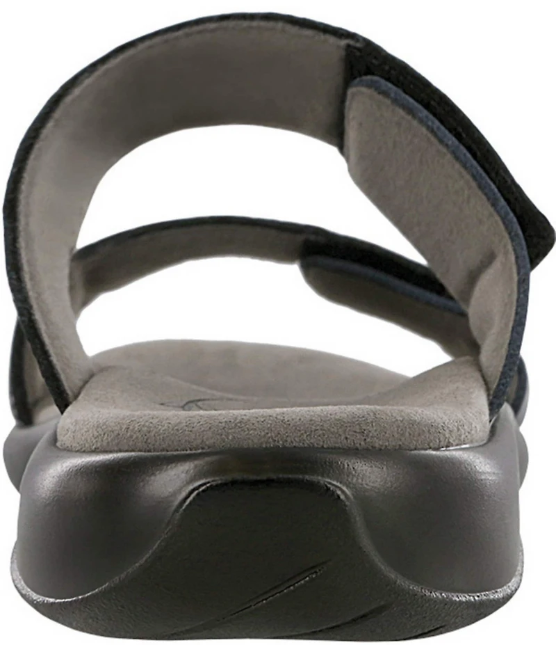 SAS Nudu Leather Dot Printed Leather Slides