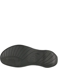 SAS Nudu Leather Dot Printed Leather Slides