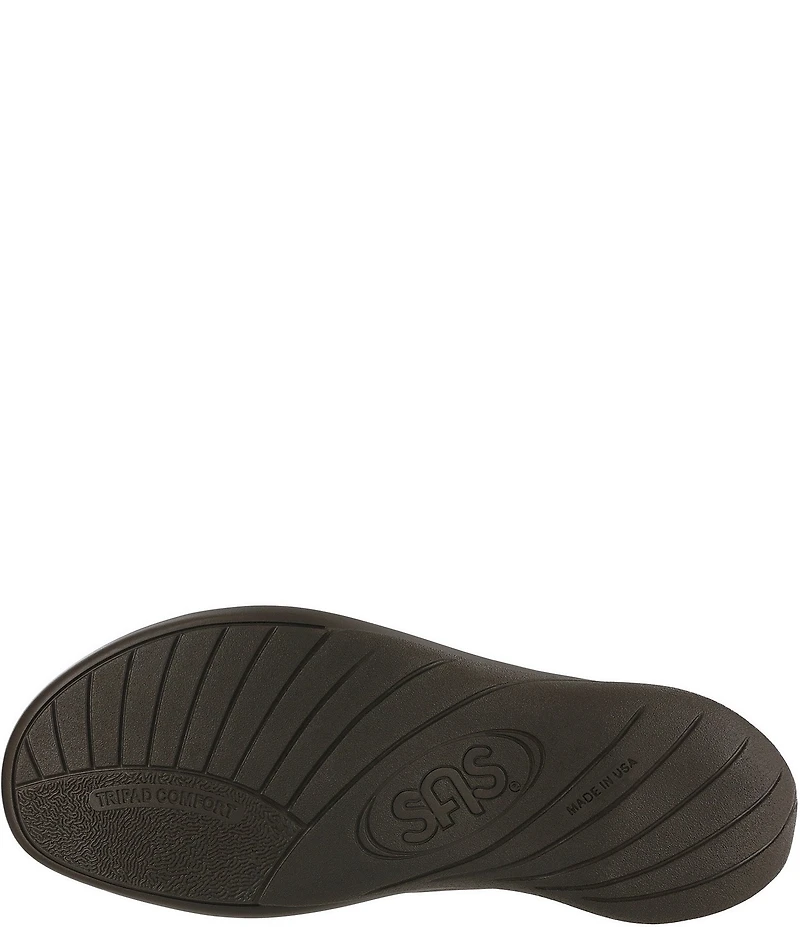 SAS Nudu Leather Dot Printed Leather Slides