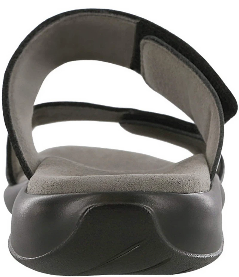 SAS Nudu Leather Dot Printed Leather Slides