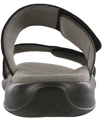 SAS Nudu Leather Dot Printed Leather Slides