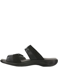 SAS Nudu Leather Dot Printed Leather Slides
