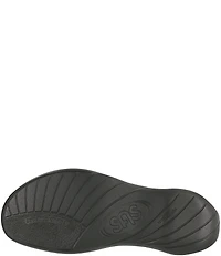 SAS Nudu Leather Dot Printed Leather Slides