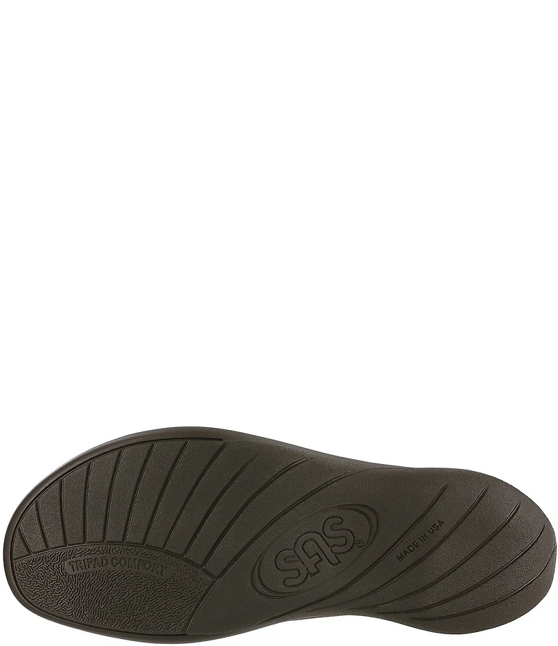 SAS Nudu Printed Leather Heel Strap Sandals