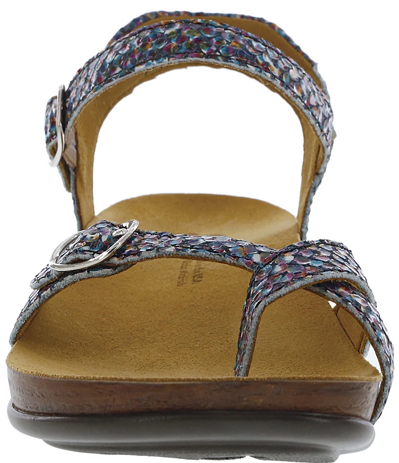 SAS Pampa Leather Ankle Wrap Sandals