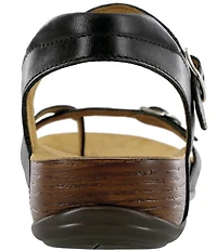 SAS Pampa Leather Ankle Wrap Sandals