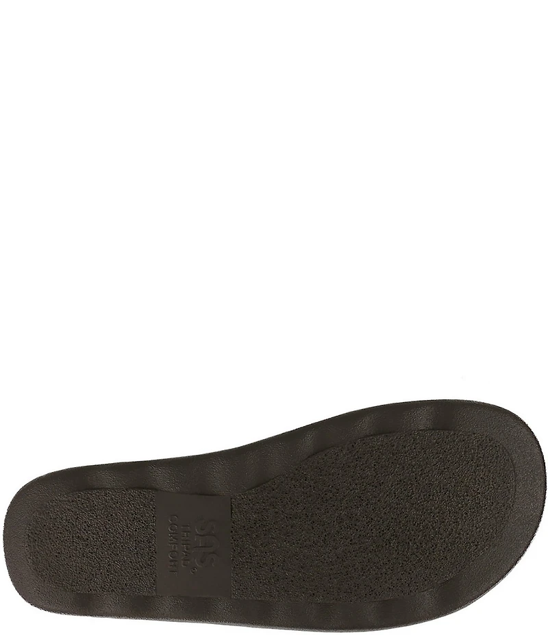 SAS Relaxed Leather Buckle Strap Dad Sandals