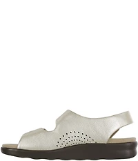 SAS Relaxed Leather Buckle Strap Dad Sandals