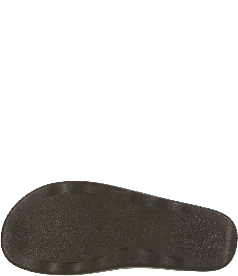 SAS Relaxed Leather Buckle Strap Dad Sandals