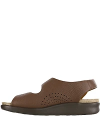 SAS Relaxed Leather Buckle Strap Dad Sandals