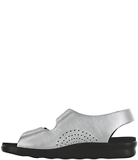 SAS Relaxed Leather Buckle Strap Sandals