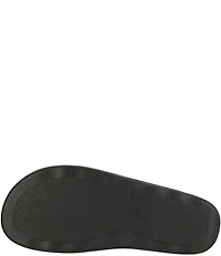 SAS Relaxed Printed Textured Leather Buckle Strap Sandals