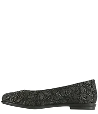 SAS Scenic Lace Print Leather Flats