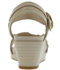 SAS Seight Leather Wedge Sandals