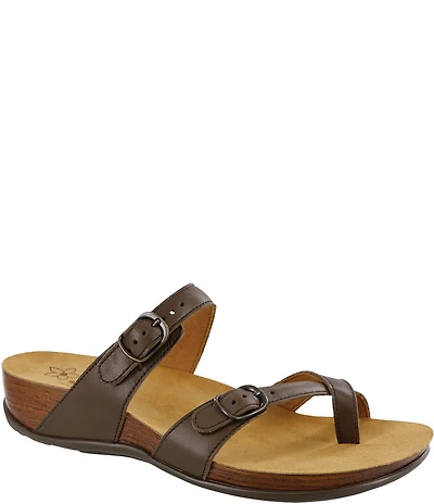 SAS Shelly Leather Toe Loop Sandals