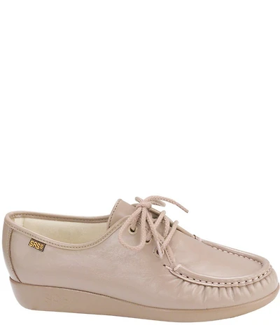 SAS Siesta Leather Wedge Oxfords