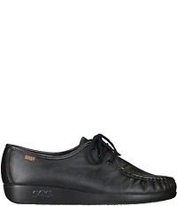 SAS Siesta Leather Wedge Oxfords
