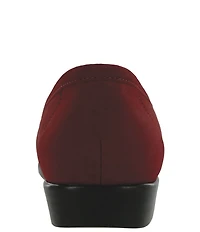 SAS Simplify Leather Moccasin Houndstooth Loafers