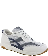 SAS Tour Leather and Mesh Wedge Sneakers