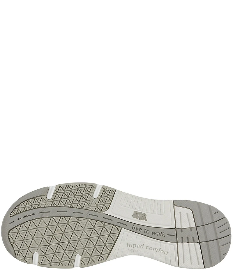 SAS Tour Leather and Mesh Wedge Sneakers