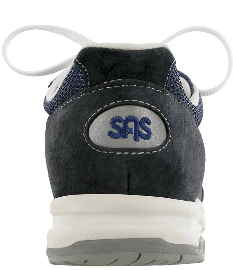 SAS Tour Leather and Mesh Wedge Sneakers