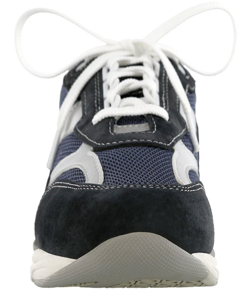 SAS Tour Leather and Mesh Wedge Sneakers