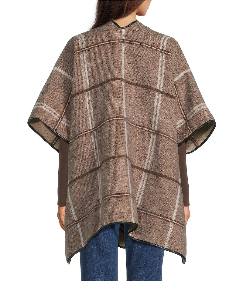 SASSO + SMYTH Block Plaid Reversible Topper
