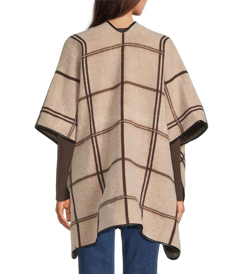 SASSO + SMYTH Block Plaid Reversible Topper