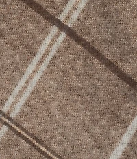 SASSO + SMYTH Block Plaid Reversible Topper