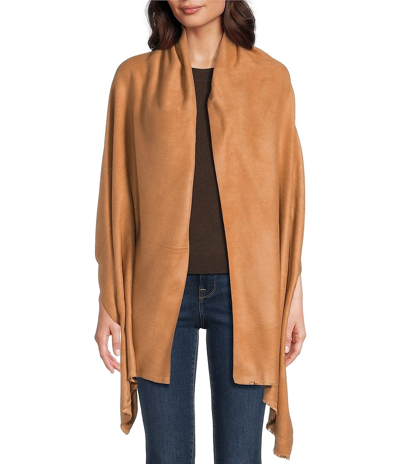 SASSO + SMYTH Cashmere Solid Scarf Wrap