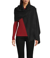 SASSO + SMYTH Cashmere Solid Scarf Wrap