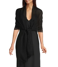 SASSO + SMYTH Cross Weave Solid Wrap