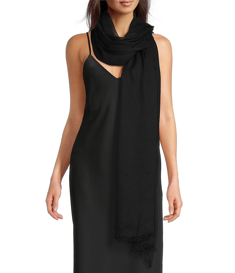 SASSO + SMYTH Cross Weave Solid Wrap