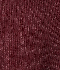 SASSO + SMYTH Double Collar Ribbed Topper