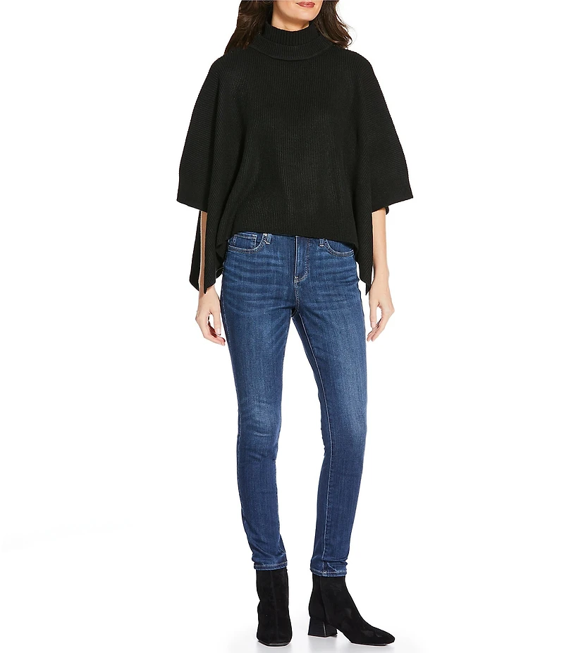 SASSO + SMYTH Double Collar Ribbed Topper