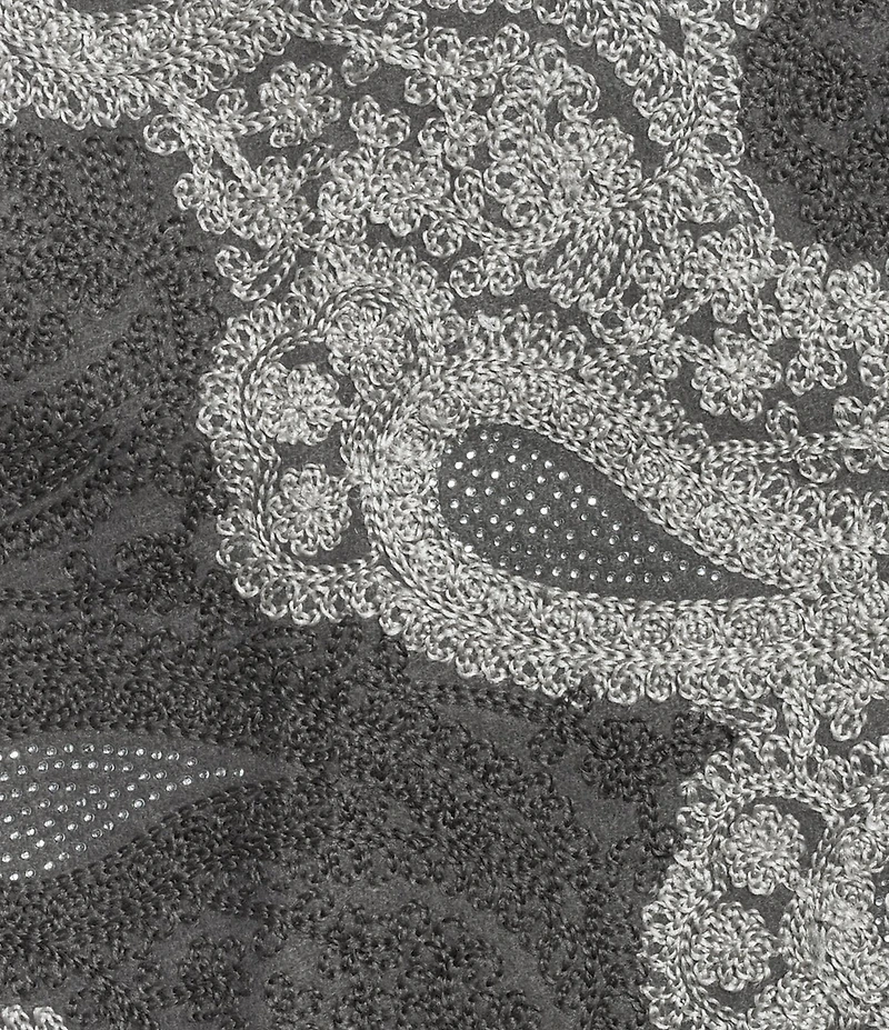 SASSO + SMYTH Embroidered Paisley Evening Wrap