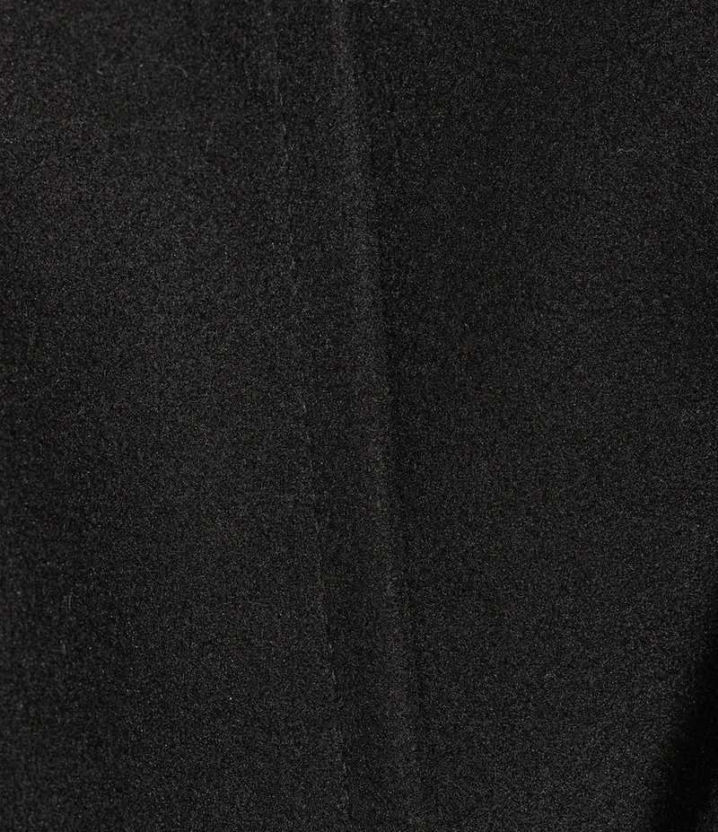 SASSO + SMYTH Faux Fur Solid Belted Topper