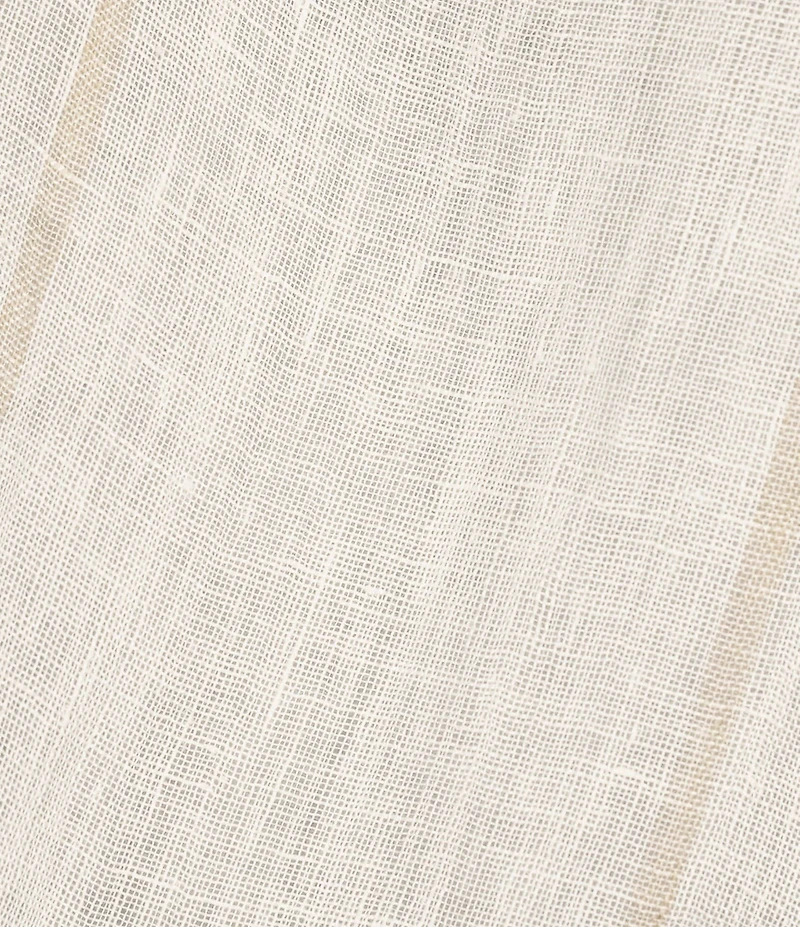 SASSO + SMYTH Linen Stripe Linen Evening Scarf