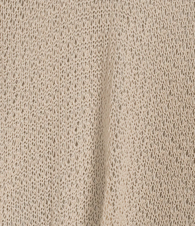 SASSO + SMYTH Open Weave Knit Kimono