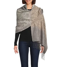 SASSO + SMYTH Paisley Ombre Scarf Wrap