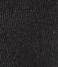 SASSO + SMYTH Ribbed Knit Scalloped Hem Topper