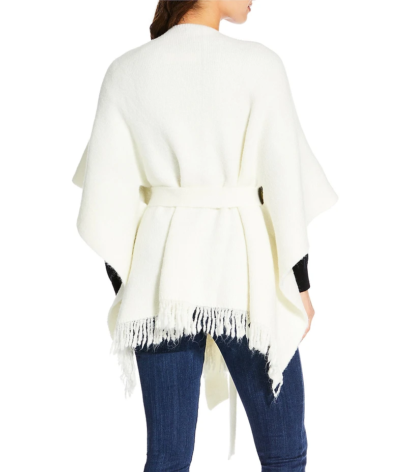 SASSO + SMYTH Tie Knit Kimono