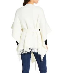 SASSO + SMYTH Tie Knit Kimono