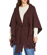 SASSO + SMYTH Tie Knit Kimono