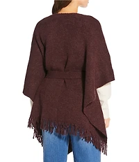 SASSO + SMYTH Tie Knit Kimono