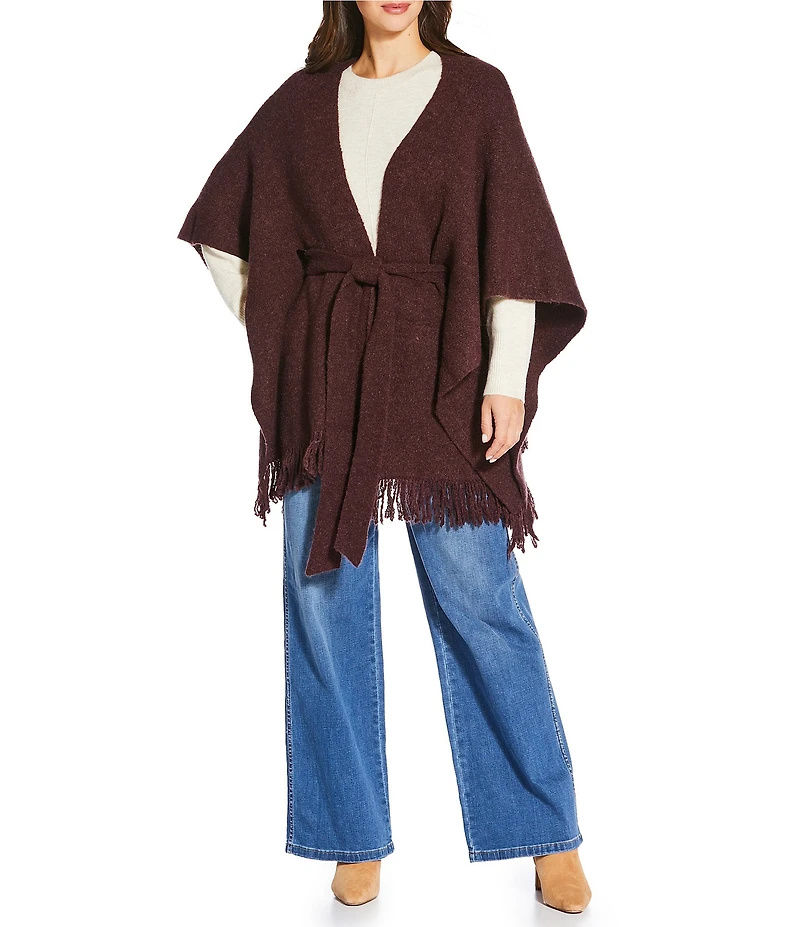 SASSO + SMYTH Tie Knit Kimono