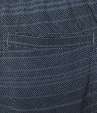 SAXX 2N1 Sea To Shore Agitated Stripe 6#double; Inseam Volley Swim Trunks