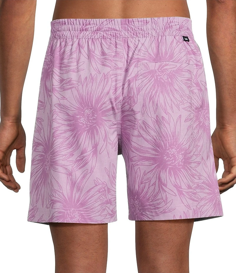 SAXX 2N1 Sea To Shore Big Daisy 6#double; Inseam Volley Swim Trunks